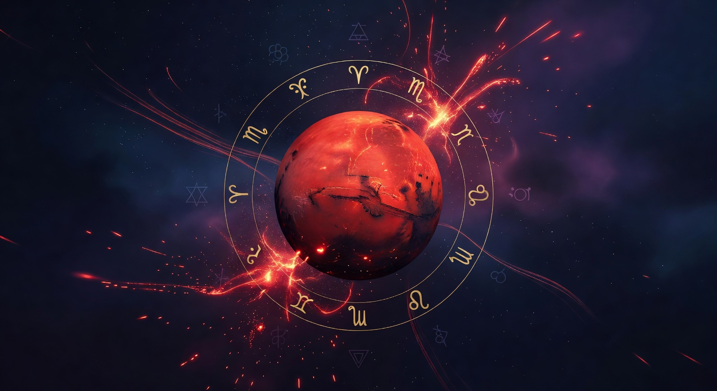 Mars w astrologii — energia, działanie, seksualność