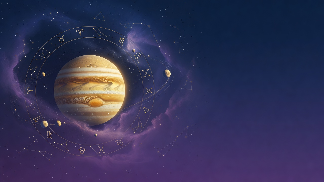 Jowisz w astrologii: ekspansja, szczęście i sens