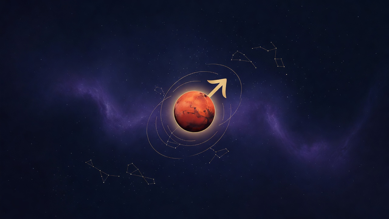 Mars na niebie i w kosmogramie