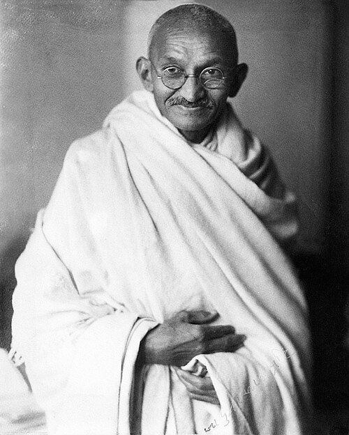 Zdjęcie profilowe - Mahatma Gandhi, Waga